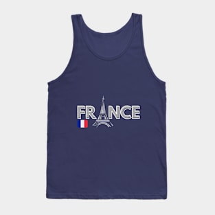 FRANCE with the Eiffel Tower Tank Top